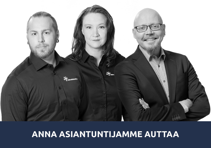Anna asiantuntijamme auttaa